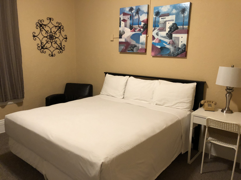 Stress Out On Our Comfortable King Size Bed After A Long Day Out In San Francisco